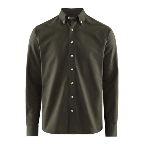 Skjorta Herr Porto Regular Olivgrön