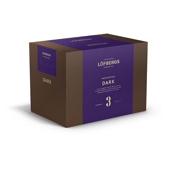 Kaffe Löfbergs Proffs Dark 60x100g/krt Maskinbrygg 1,5