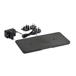 Laddningsstation för LED 26x13cm Svart