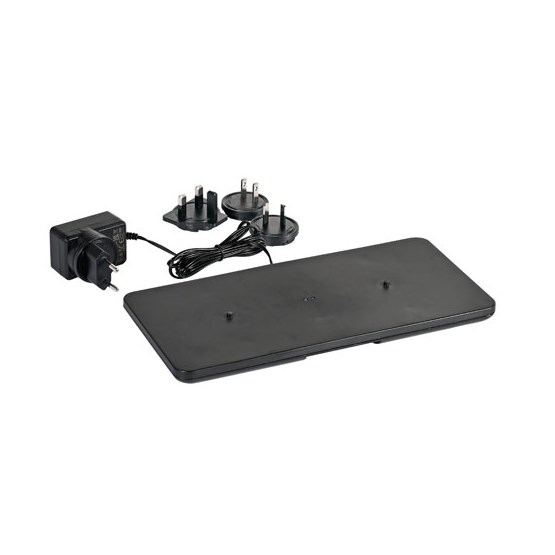 Laddningsstation för LED 26x13cm Svart