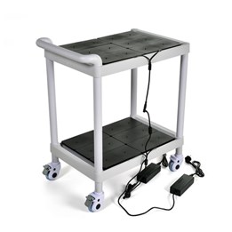 Laddningsstation vagn för LED 45x65x90cm Grå