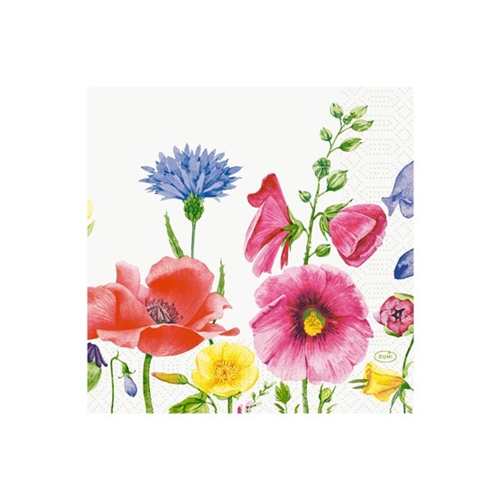 Servett 3-Lag 33x33cm Flowy Meadow 50st/fp