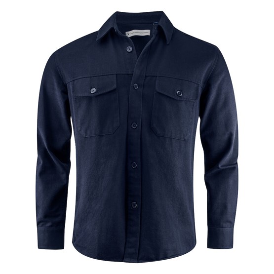 Overshirt Highwoods Marinblå Texet stl XXXL