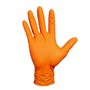 Engångshandske Nitril Worksafe Orange Diamond 2XL