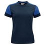 T-shirt Prime Tee Dam Marin/Royalblå