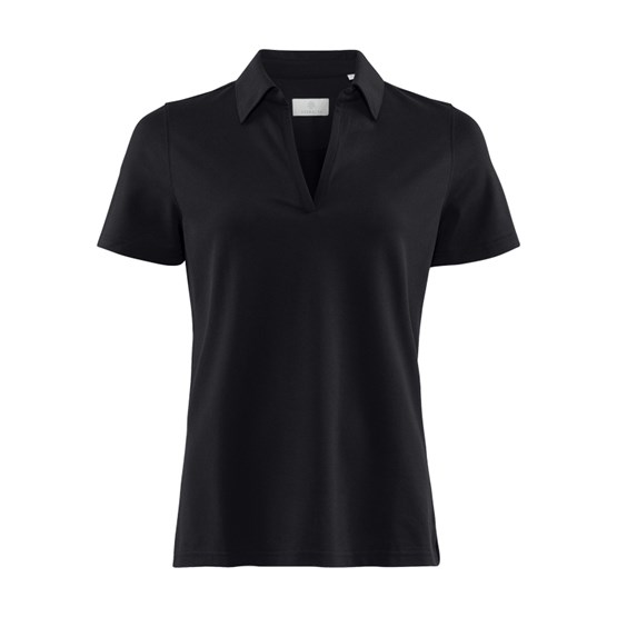 Piké Dam Tech Polo Svart