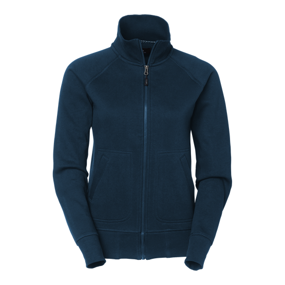 Sweatshirt Helzip Dam Marinblå
