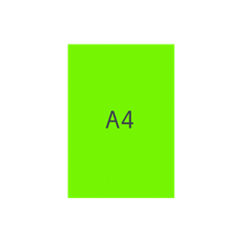 Textkartong A4 Grön 8004067