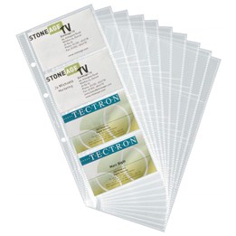 Extra Visitkortsfickor Visifix 10st/fp
