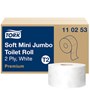 Toalettpapper Tork T2 Premium 2-Lag Vit 170m/rl 12rl/fp 110253