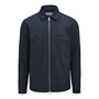 Overshirt Zip Marinblå
