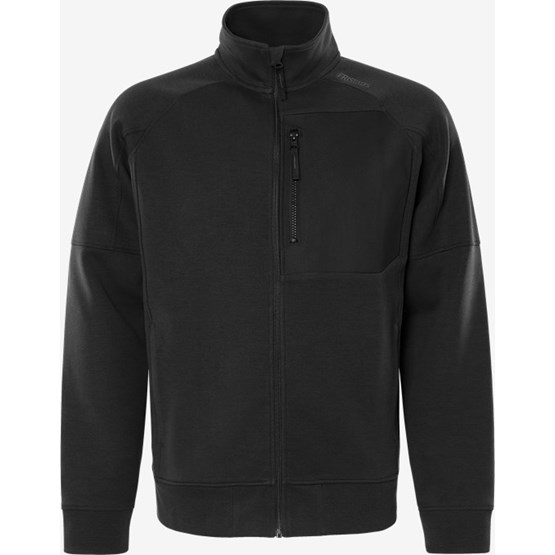 Sweatshirtjacka Fristads 7830 GKI Svart