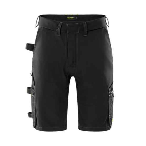 Hantverksshorts Stretch Fristads Flex Svart