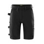 Hantverksshorts Stretch Fristads Flex Svart