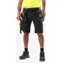 Hantverksshorts Stretch Fristads Flex Svart