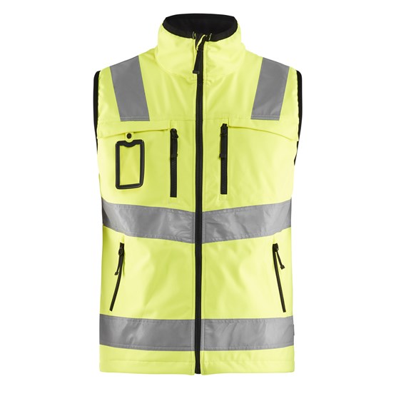 Varselväst Softshell Varselgul Blåkläder