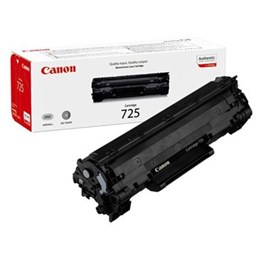 Toner Orginal Canon CRG725 Svart