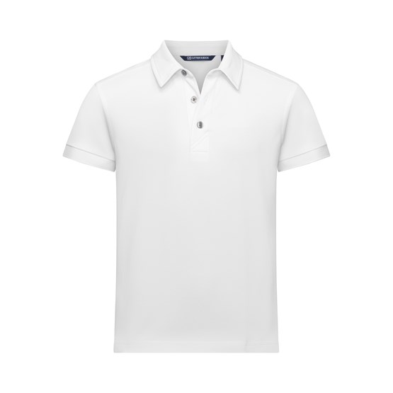 Virtue Polo Solid JR White 158/164
