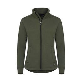 Sweatshirt Fullzip Dam Pemberton Grön