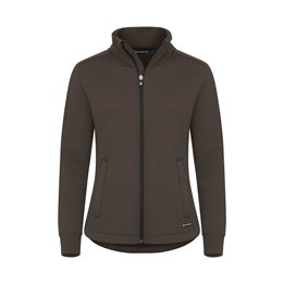 Sweatshirt Fullzip Dam Pemberton Brun