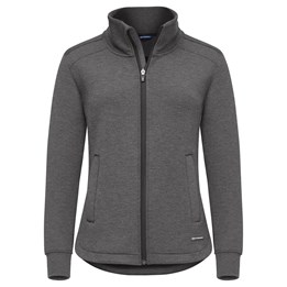 Sweatshirt Fullzip Dam Pemberton Grå