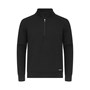 Sweatshirt Halvzip Pemberton Svart