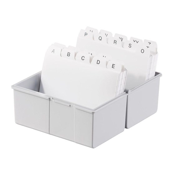 Kortlåda HAN A6L Grå