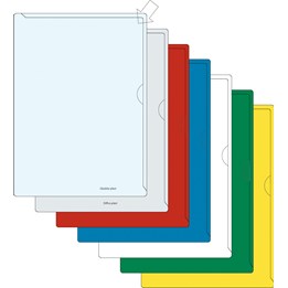 Aktmapp A4 PVC 0,12mm Glasklar 100st/fp 3200100