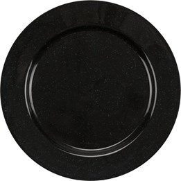 Tallrik Flergångsbruk 25cm PP svart