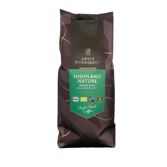 Kaffe Highland Nature 60x100g/krt Mellanrost