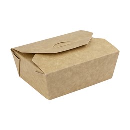 Hämtbox Deli 90x70x40mm Brun/brun 500st/krt