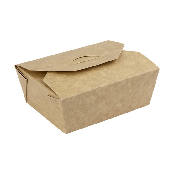 Hämtbox Deli 90x70x40mm Brun/brun 500st/krt