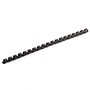 Plastspiral 100st 8mm Svart
