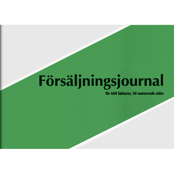 Försäljningsjournal A4L