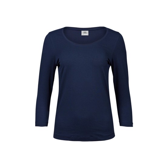 T-shirt Dam 3/4 ärm Teejays Navy