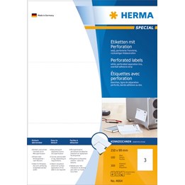 Laseretikett Herma Special 210x99mm 100ark/fp