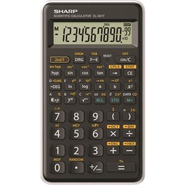 Räknare Teknisk Sharp el-501TBWH