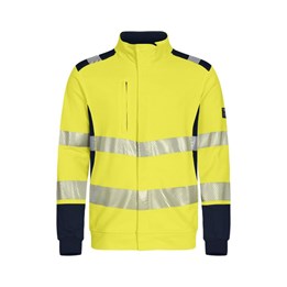 Flamskyddad sweatshirtjacka Klass 3 Varselgul