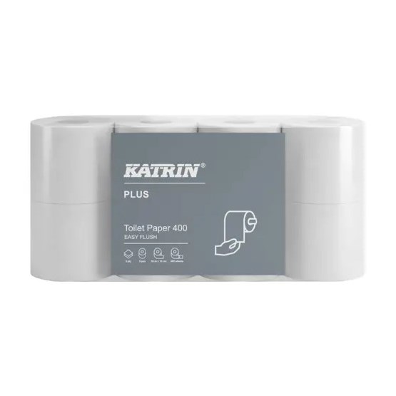 Toalettpapper Katrin Plus 400 Easyflush 96039