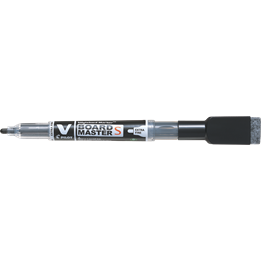 Whiteboardpenna Pilot Ultra Fine Svart Magnet och Sudd