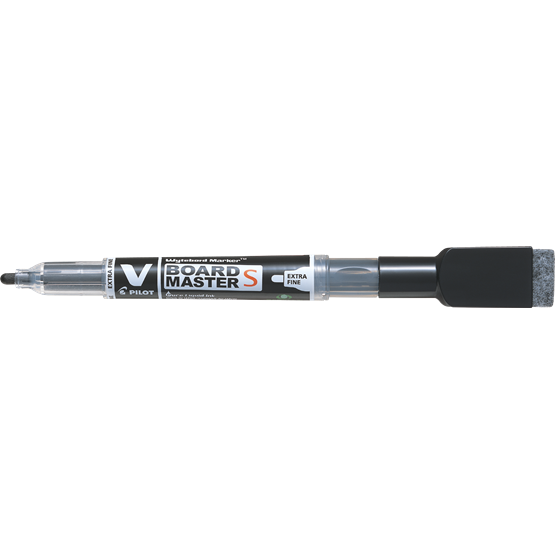 Whiteboardpenna Pilot Ultra Fine Svart Magnet och Sudd