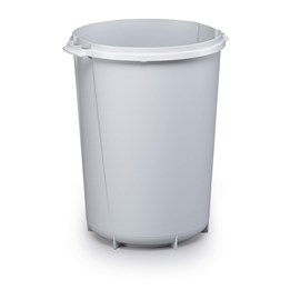 Papperskorg Durabin Rund 40L Grå