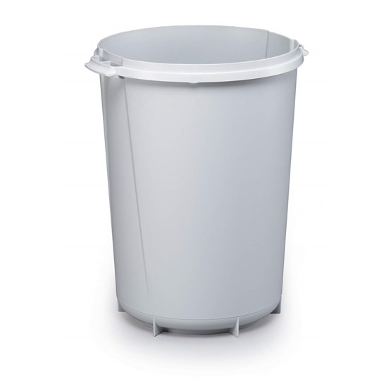 Papperskorg Durabin Rund 40L Grå