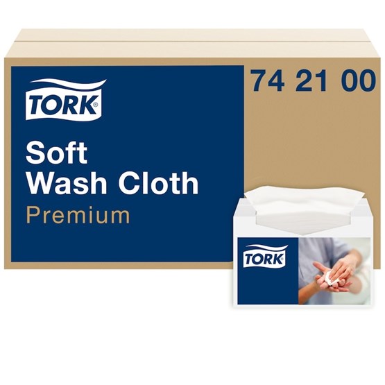 Tvättlapp Tork 19,2x30cm Soft Wash 1080st/krt 742100