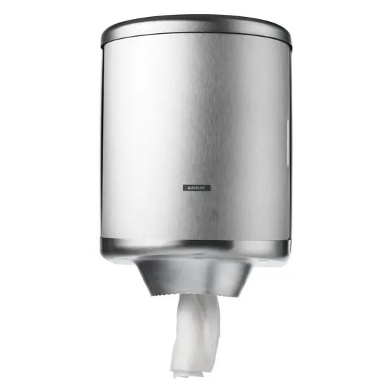 Dispenser Katrin Torkrulle M Borstat stål 993100