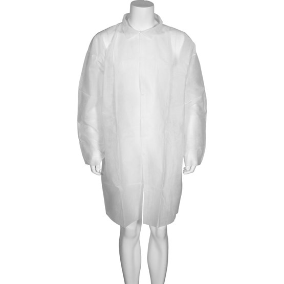 Besöksrock Vit stl XL Vit 5st/fp 210692