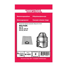 Dammsugarpåse 5st/fp H431