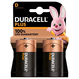 Batteri Duracell Plus D/LR20