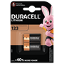 Batteri Duracell 123 Litium 2-pack