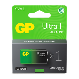 Batteri GP Ultra+ 9V